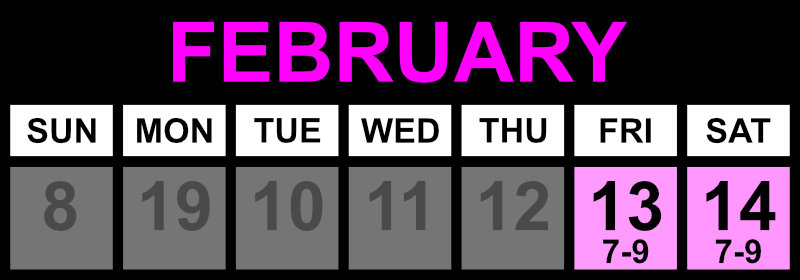 2026 Valentines Fate Calendar